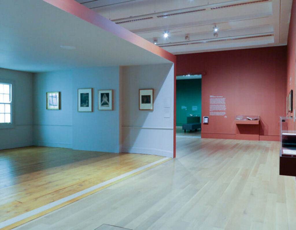 Creating the Exhibition Space for William Blake Exhibition at Tate Britain