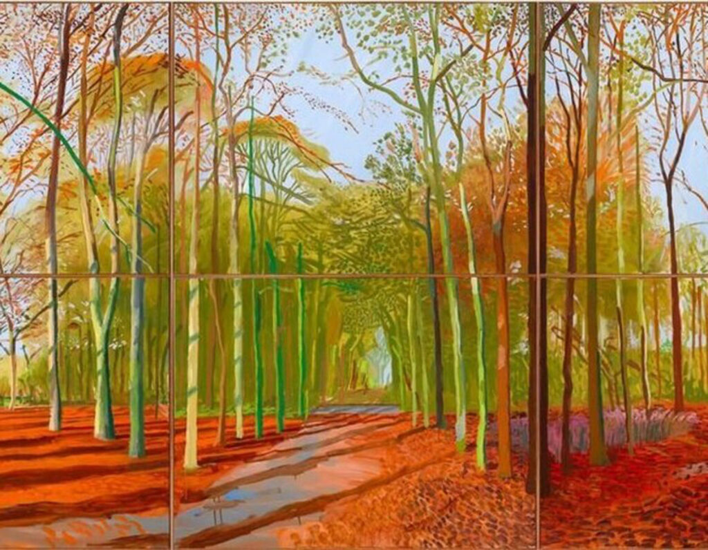 David Hockney Exhibition Build by MCD Heritage