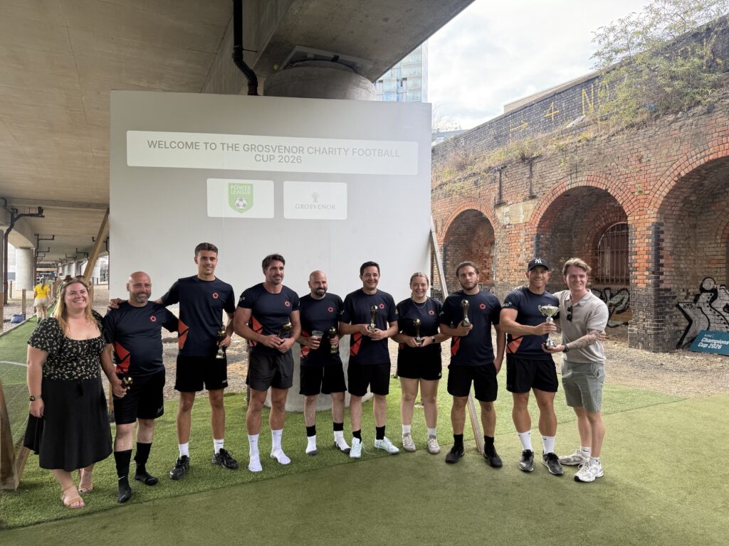 Grosvenor S&S Charity Football Tournament in support of Catch22